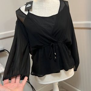 DKNY two part’s blouse